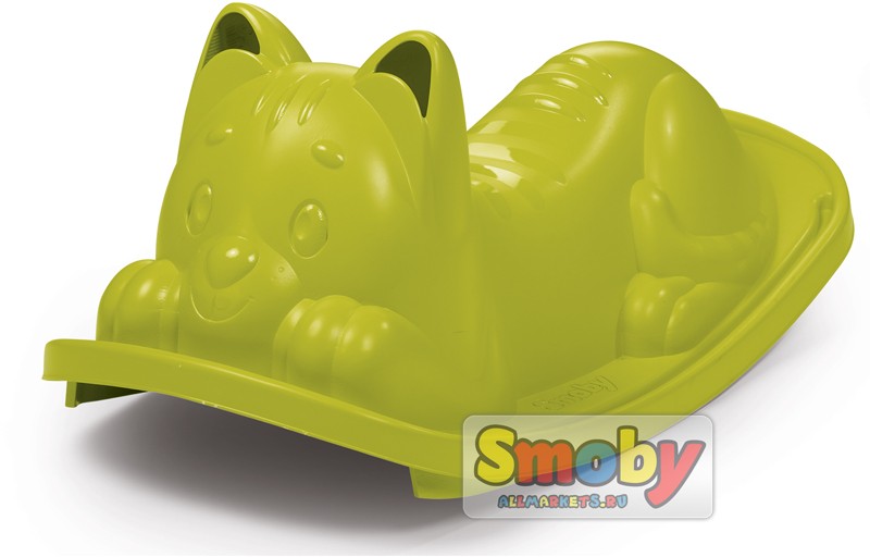 Качели-балансир Smoby Кошка зеленые | арт: SM830104